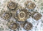 Reed & Barton Sterling Les Cinq Fleurs FLORALS FLOWER NUT DISHES + MASTER BOWL