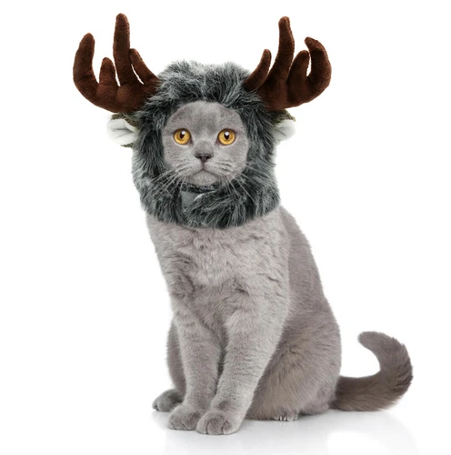 Lion Mane for Cats Funny Halloween Costume for Cats Snoods for Cats - Bild 8 von 42