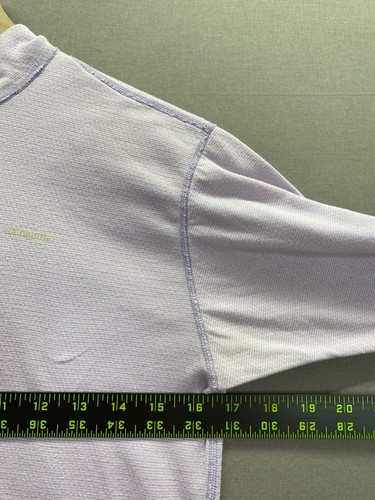 Patagonia Kids Purple Sweater Mock Neck 1/4 Zip Up Size 14 " - Picture 10 of 13