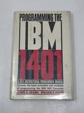Programming the IBM 1401: A self-instructional Programmed Manual HC VG 1962