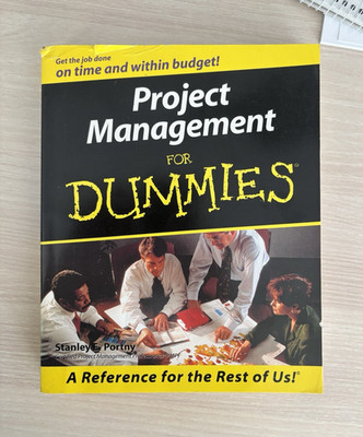 Project Management for Dummies Stanley E. Portny Englisch Taschenbuch