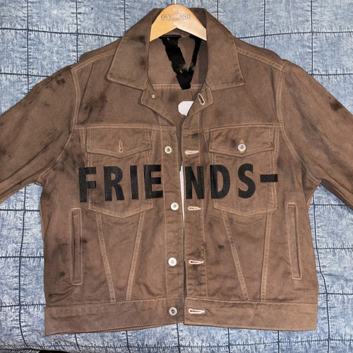 vlone friends denim jacket - Picture 3 of 4