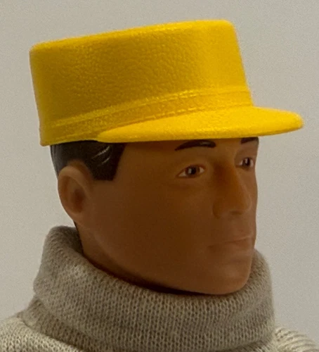 Yellow HASBRO GIJoe Plastic Cap, 12″, Adventure Team, AT, Uncommon
