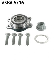 Radlagersatz SKF Vkba 6716 Audi 420 598 625 Audi 420 598 625 A