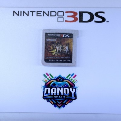 Monster Hunter 4 Jp Region - JP Nintendo 3DS