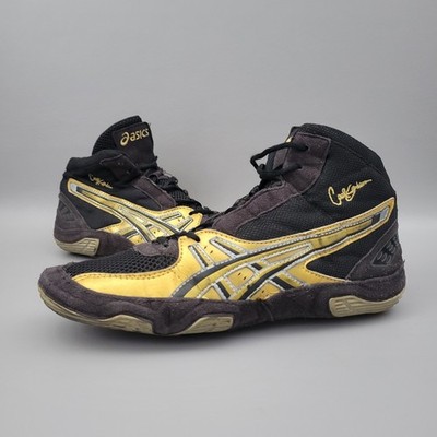 2007 Asics Cael Sanderson V3.0 Serpent Rare Wrestling Shoes Size 13 2007 Asics Cael Sanderson V3.0 Wrestling Shoes Size 13 Snake  main image 2