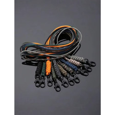 Anti-Lost Paracord Lanyard with Buckle for Keys, Work ID, and Mobile Phones - Ha