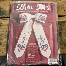 Bow Ties Cross Stitch Door Decoration Kit CEL...