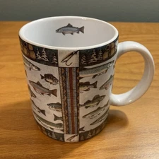 Lang and Wise Collector Wish for Fish 1996 Mug from Original Painting