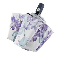 RXHOSIGAY Color Coated Sun Umbrella UV Protection Compact Folding Windproof P...