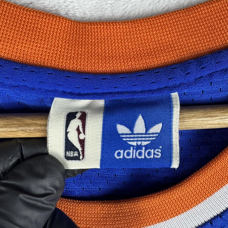 Футболка мужская New York Knicks большая NBA Patrick Ewing Hardwood классика Adidas - Изображение 4 из 4