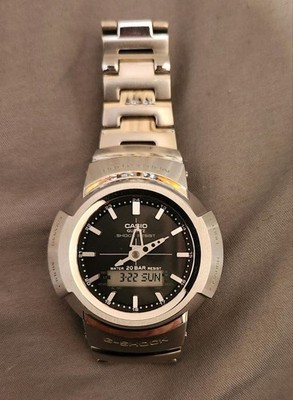 CASIO G-SHOCK AWM-5000D Full Metal Watch 20BAR Waterproof Silver