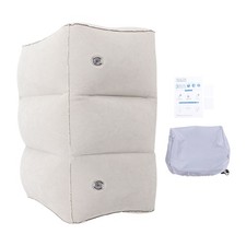 Inflatable Travel Foot Rest Pillow Kids Airplane Bed Adjustable Height Leg Inflatable Travel Foot Rest Pillow Kids Airplane Bed Adjustable Height Leg