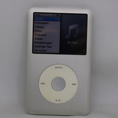Apple iPod Classic 6. Generation 120GB - Silber / MP4-Player / vom Händler