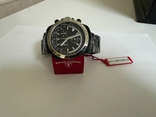 Swiss Legend 10013 World Timer Collection Chronograph black  dial Watch
