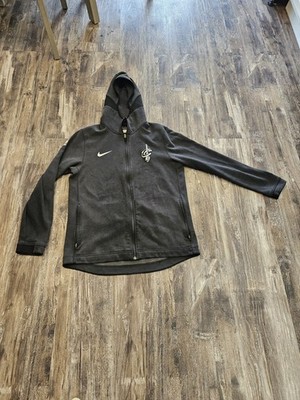Men's Nike NBA Engineered Showtime Cleveland Cavaliers Full Zip Hoodie Large