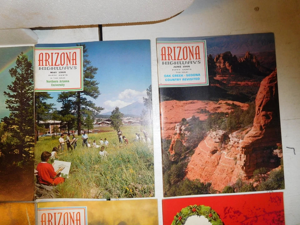 12 Vintage 1969 Full Year Arizona Highways Magazine Lot Foto 4 de 4