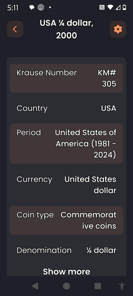 USA 1/4 Dollar 2000 - Image 4 of 4