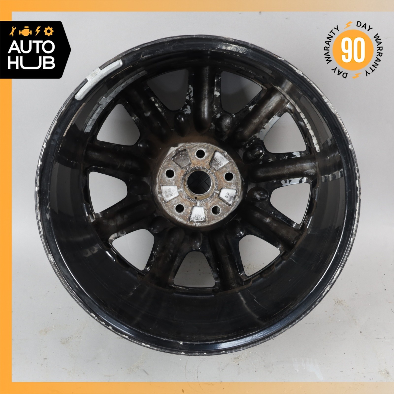 Bentley Continental GTC Flying Spur 9 x 20 20" Wheel Rim Black 3W0601025AM OEM
