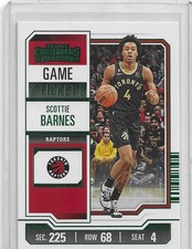 2023-24 Panini Contenders Game Ticket Green #37 Scottie Barnes - 