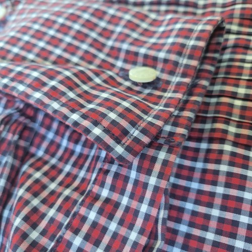 Brooks Brothers Black Fleece Mens BB1 (S) Buffalo Plaid French Cuff Tuxedo Shirt - Picture 10 of 10