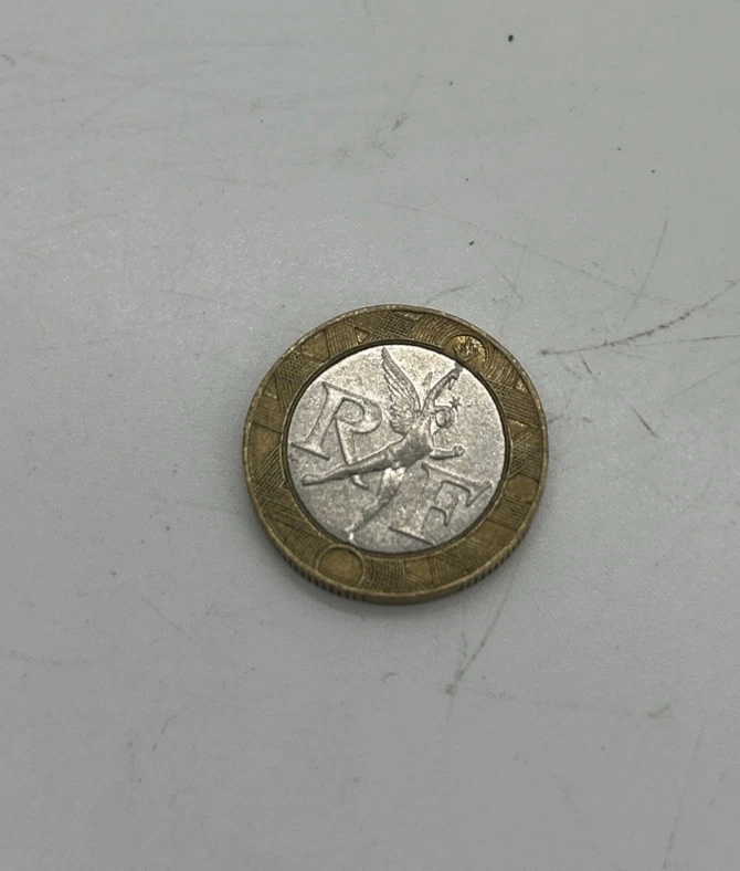 Francia 10 francos 1991 bimetálico KM#964,1 Foto 2 de 4