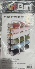 ArtBin Vinyl Storage Rack Model #6864AS. Designed With The Artist In Mind