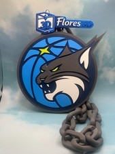 Minnesota Lynx Oversized Logo Necklace Turnover Hype Chain WNBA Handmade 3D