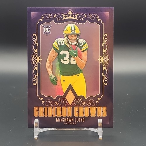 MarShawn Lloyd 2024 Panini Phoenix Rookie Gridiron Crowns Case Hit Packers