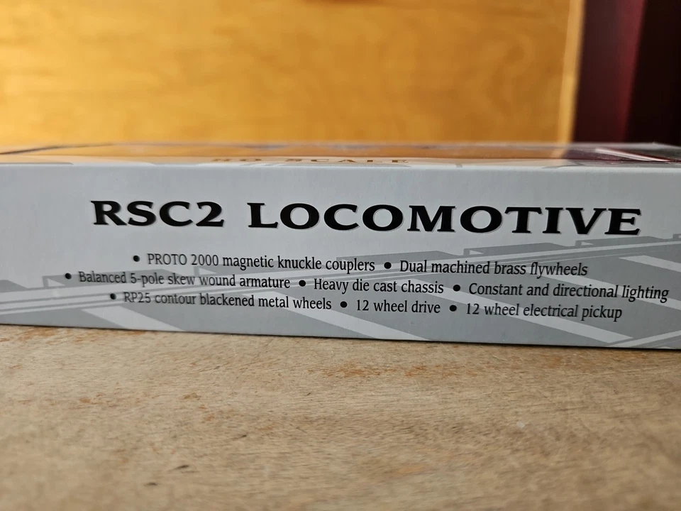 HO Scale Proto 1000 Locomotive 31294 RSC2 Seaboard SAL #1523 NEW IN BOX - Image 2 of 4