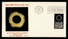 DR WHO 1970 MEXICO FDC SPACE SOLAR ECLIPSE M82378