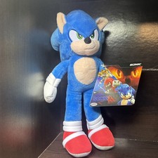 Sonic The Hedgehog 3 Película Sonic 9” Peluche Jakks Pacific Nuevo Con Etiquetas 2024