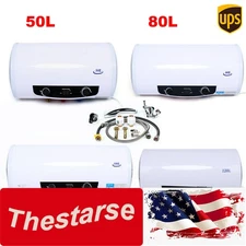 50/80/100/120L1500W110V Electric Hot Water Heater Wall Mounted Tank for Bathroom