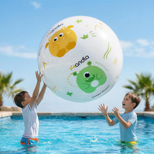 Kids 31" Giant Beach Ball Toy, Large Inflatable Water Pool Game