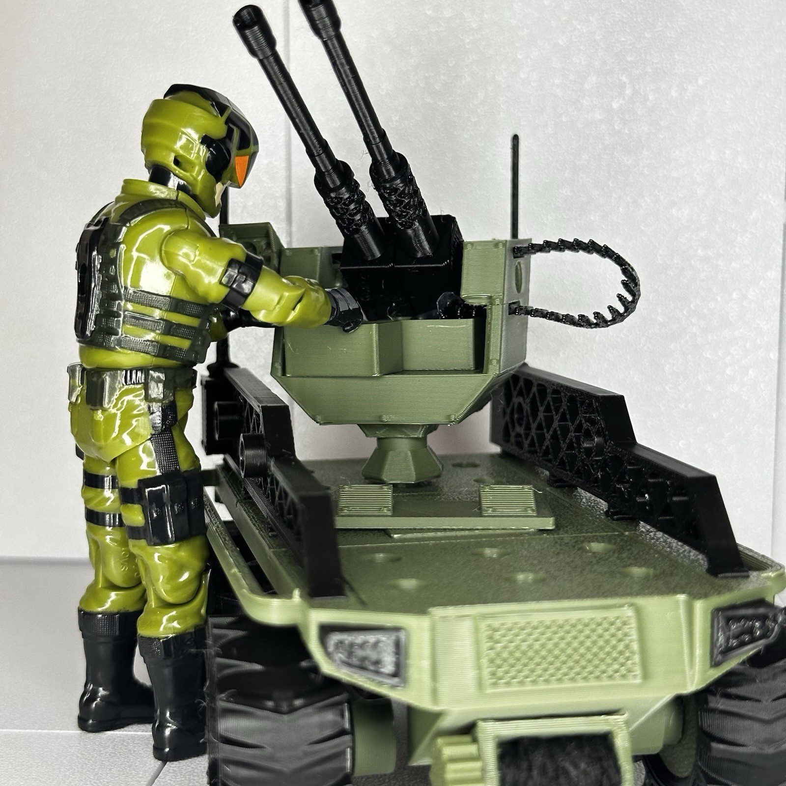Gi Joe Custom Vehicle - Modular Assault Terrestrial (MAT) Drone Vehicle