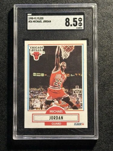 Jordan 1990 Fleer Jordan #26