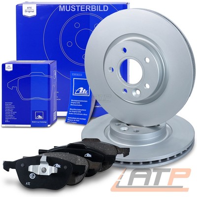 ATE Bremsscheiben + Bremsbeläge Vorderachse u.a. für CITROËN, FIAT, LANCIA
