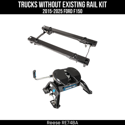 Reese Max Duty 5th Wheel Hitch for 15-25 Ford F150 Light Duty
