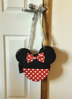 Disney Loungefly Mickey Minnie Mouse Umhängetasche Neu mit Etikett Wende Schultertasche