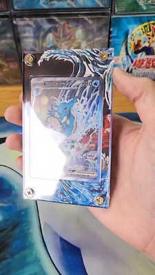 X3 Pokemon Greninja, Kingdra EX, Kingambit SIR Promo Shrouded