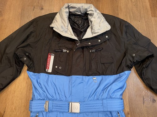 Mens Bogner Ski Suit One Piece Snowsuit Snow Bib Sport Coat Pants Vtg Large 42 - Picture 5 of 19