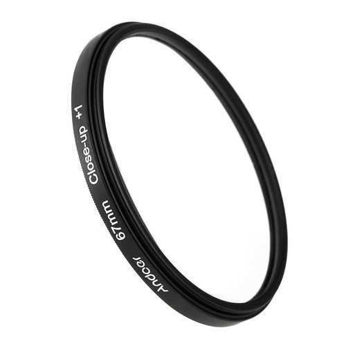 Andoer 67mm Macro Close-Up Filter Set +1 +2 +4 +10 + Pouch for Nikon Z0C6 - Picture 3 of 12