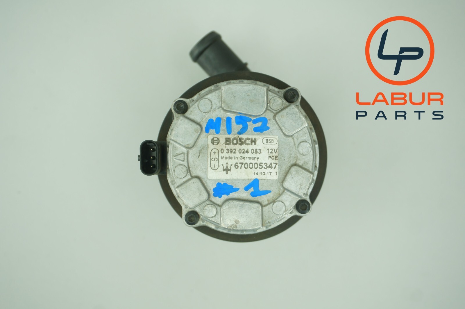 M157 14-20 Maserati Ghibli BOSCH Auxiliary Secondary Electric Water Pump B867