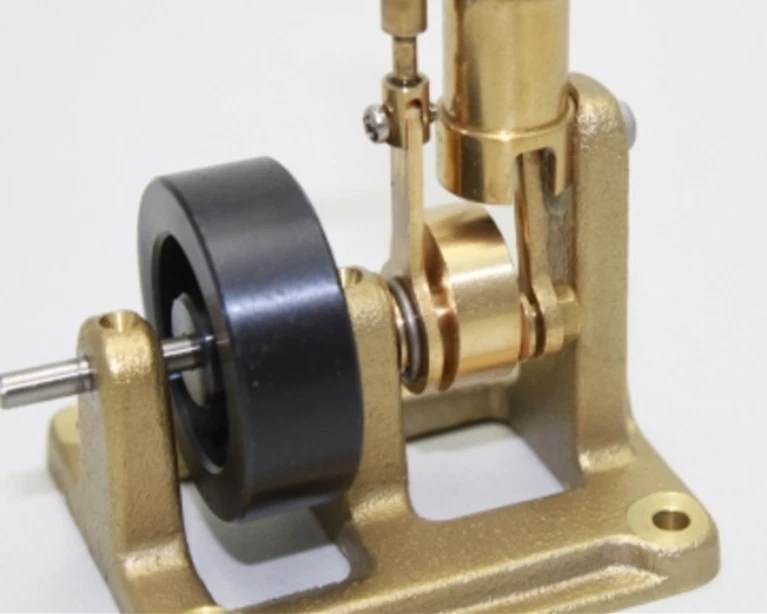 Motor de vapor SAITO Works T1 para modelos pequeños envíos de 1 cilindro de acción simple NUEVO Foto 2 de 4