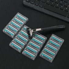 21 pc Double Razor Blades Replaceable Heads Fine Razor Men