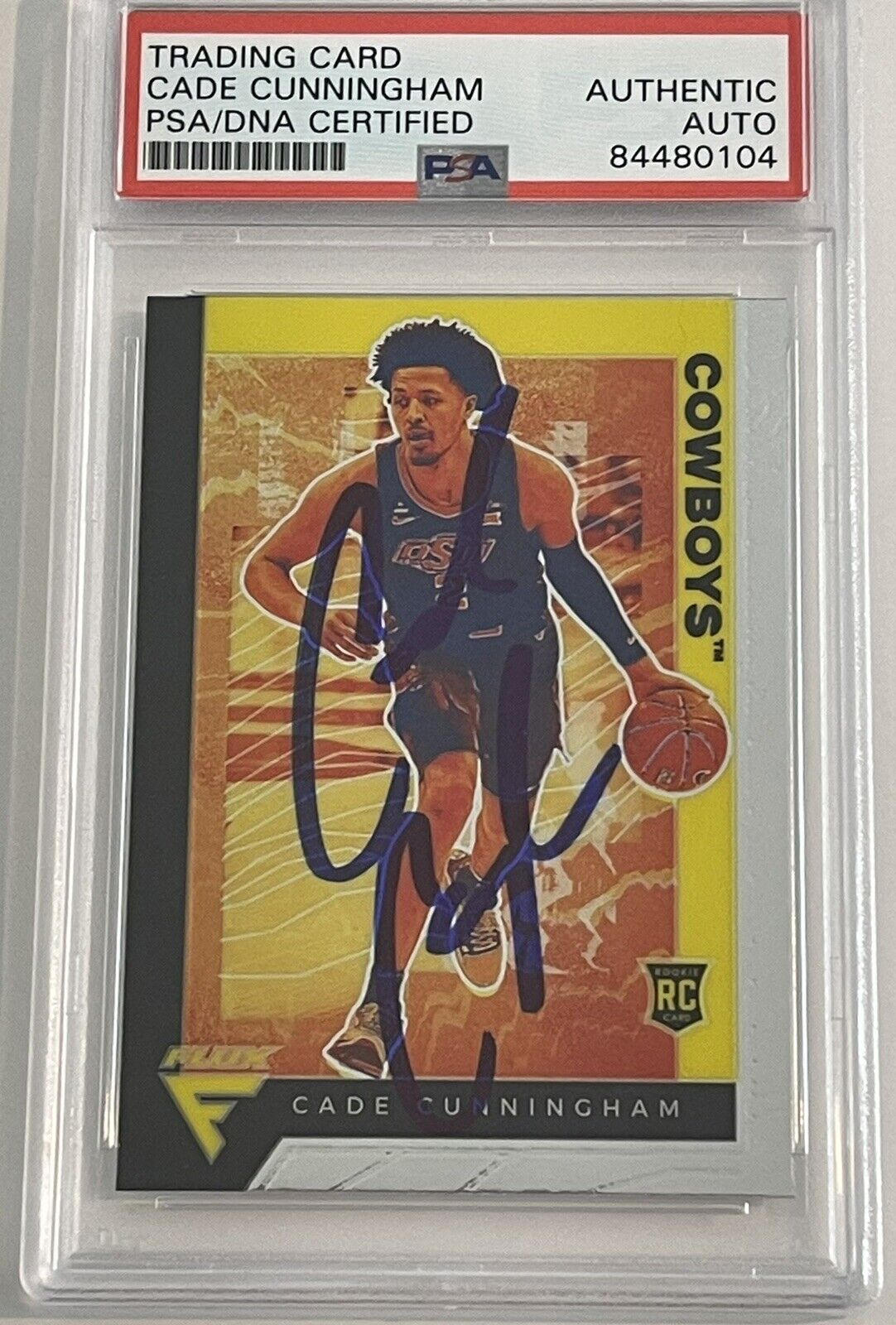 Cade Cunningham Detroit Pistons Autographed 2021-22 Panini Prizm #282  Beckett Fanatics Witnessed Authenticated Rookie Card with Motorcade  Inscription - Basketball Slabbed Autographed Rookie Cards at 's  Sports Collectibles Store