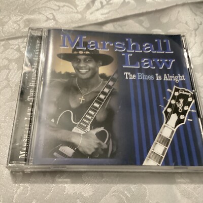 Marshall Law - The Blues Is Alright (Audio CD) Sam Marshall Jim Nelson