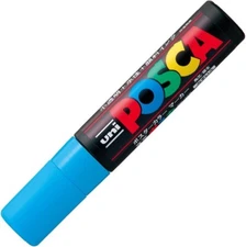 Uni Posca Water Based very thick Paint Marker PC17K Light Blue From Japan