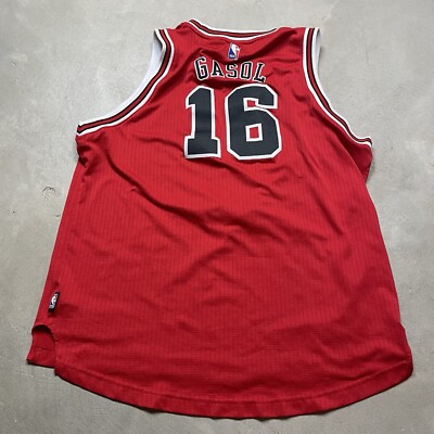 Chicago Bulls Pau Gasol Jersey Adidas Youth Boys XL Vintage