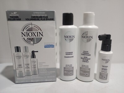 Nioxin #1 Hair Care System Shampoo (Shampoo, Conditioner, Treatment)